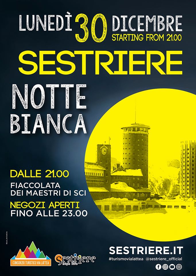 Notte bianca al Sestriere